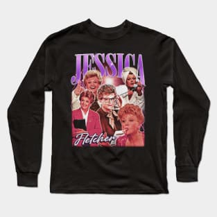 Murder, She Wrote In Halloween Vibe Long Sleeve T-Shirt